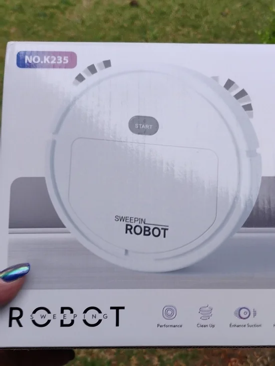 Sweeping Robot Vacuum Cleaner - Black - Picture 4 of 5